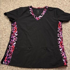 Divine stretch scrub top